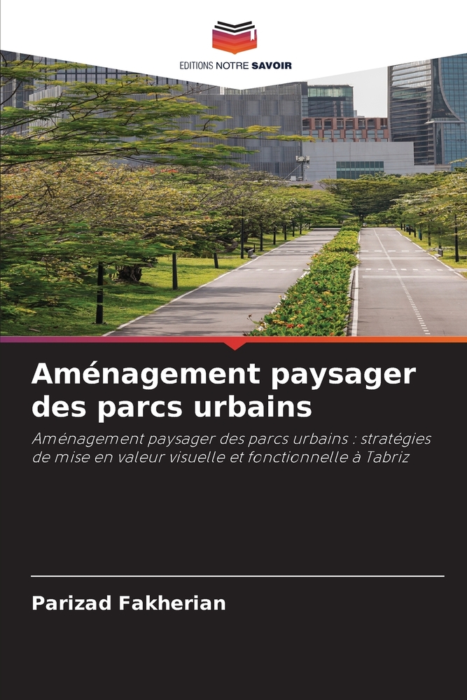 Aménagement paysager des parcs urbains cover