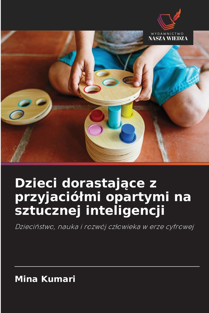 Dzieci dorastające z przyjaciólmi opartymi na sztucznej inteligencji cover
