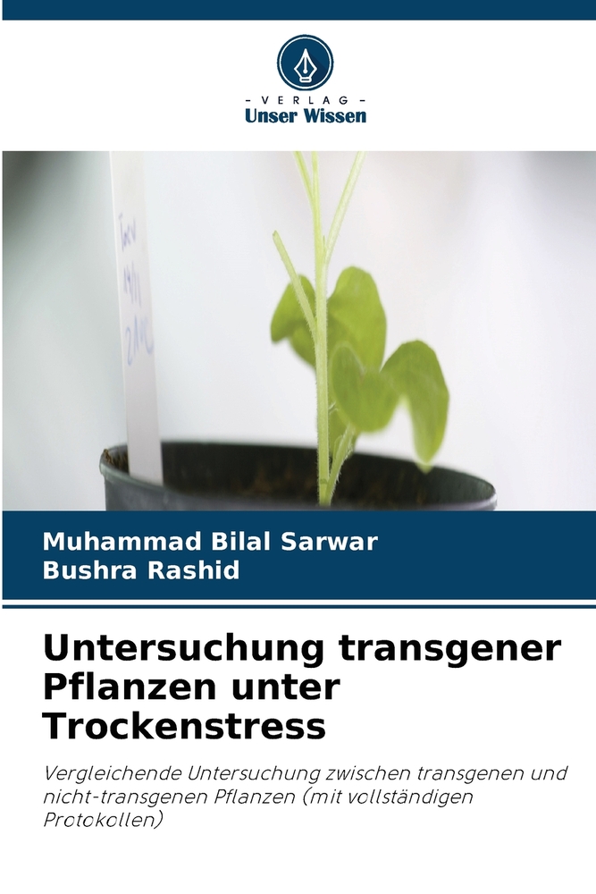Untersuchung transgener Pflanzen unter Trockenstress cover