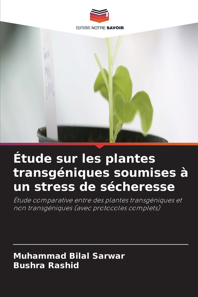 Étude sur les plantes transgéniques soumises à un stress de sécheresse cover