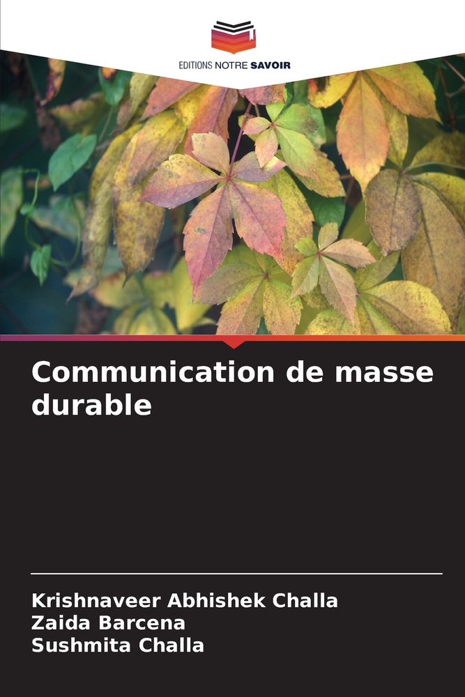 Communication de masse durable cover