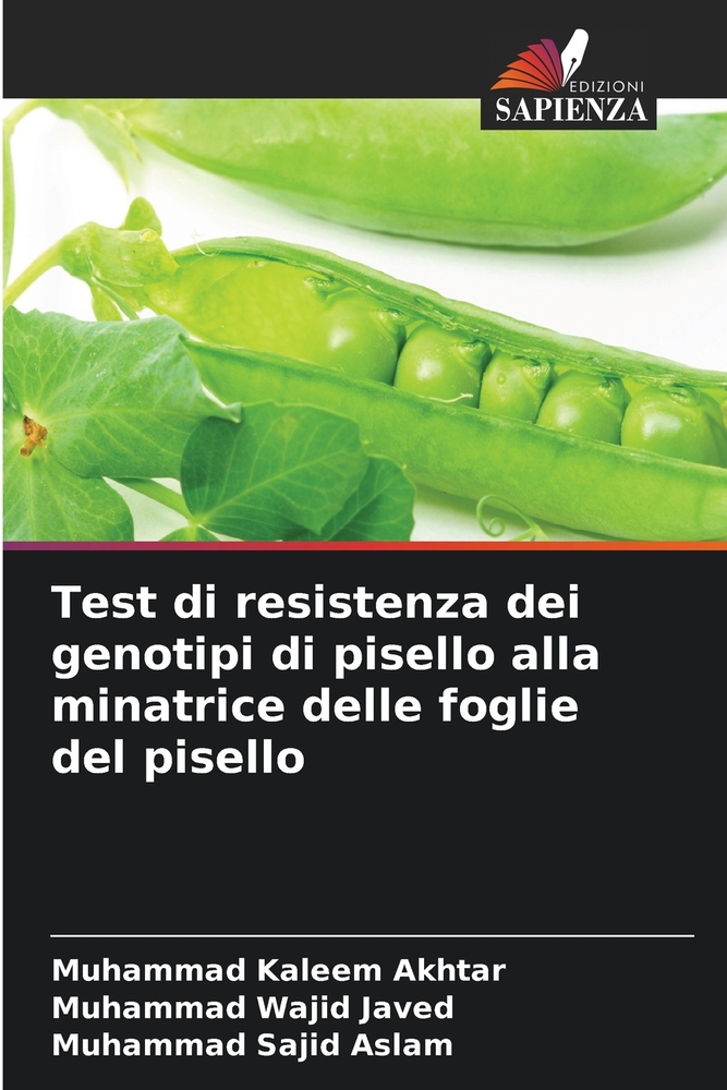 Test di resistenza dei genotipi di pisello alla minatrice delle foglie del pisello cover