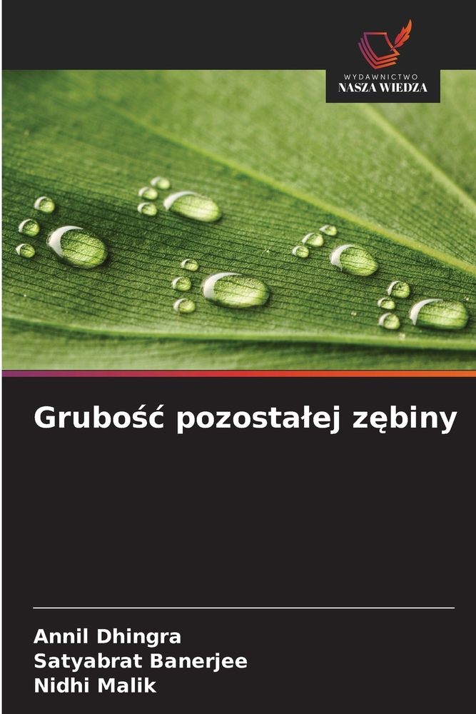 Grubośc pozostalej zębiny cover