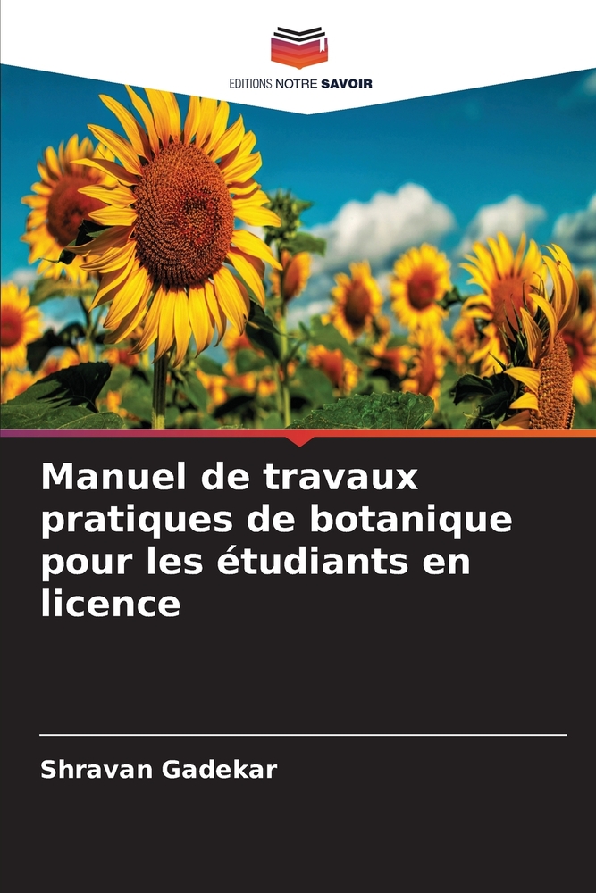 Manuel de travaux pratiques de botanique pour les étudiants en licence cover