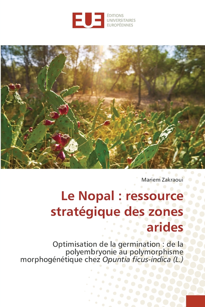 Le Nopal: ressource stratégique des zones arides cover