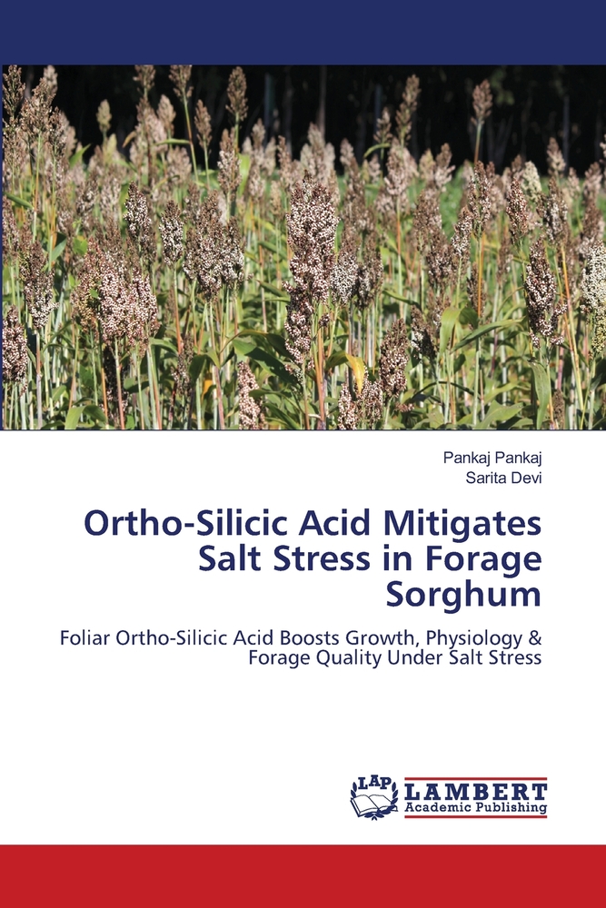 Ortho-Silicic Acid Mitigates Salt Stress in Forage Sorghum cover