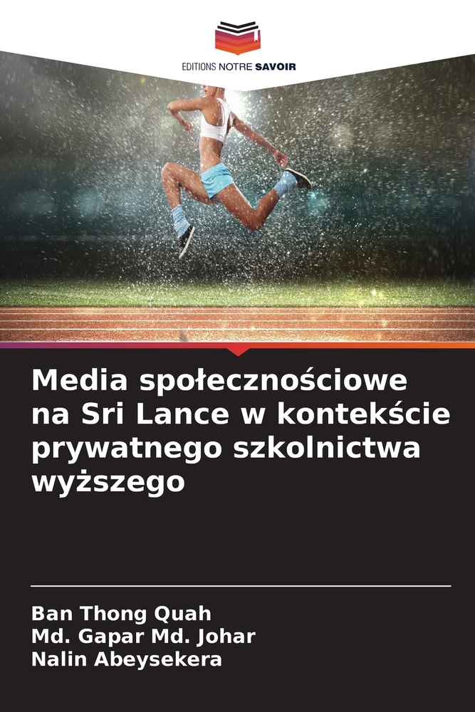 Media spolecznościowe na Sri Lance w kontekście prywatnego szkolnictwa wyższego cover