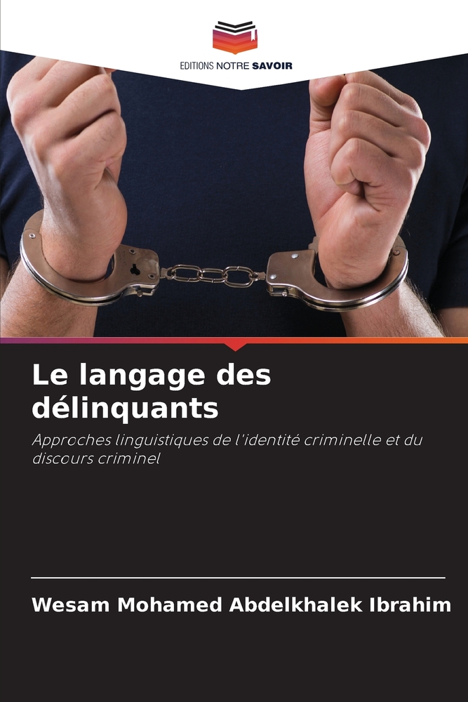 Le langage des délinquants cover