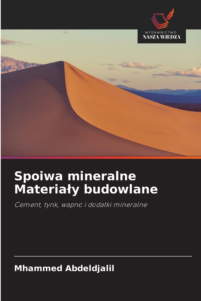 Spoiwa mineralne Materialy budowlane cover