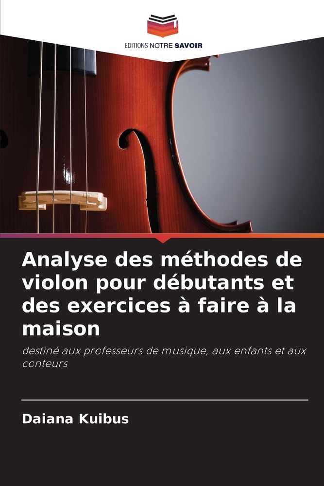 Analyse des méthodes de violon pour débutants et des exercices à faire à la maison cover
