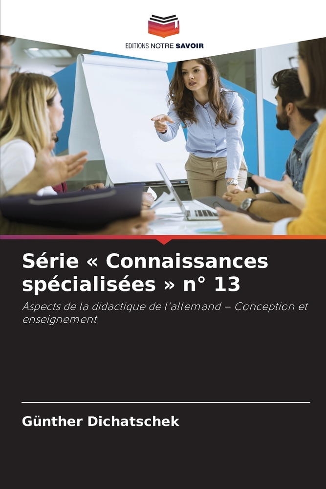 Série Connaissances spécialisées n° 13 cover