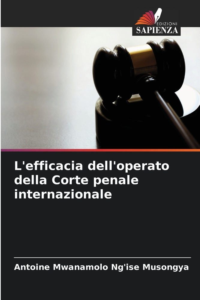 L'efficacia dell'operato della Corte penale internazionale cover