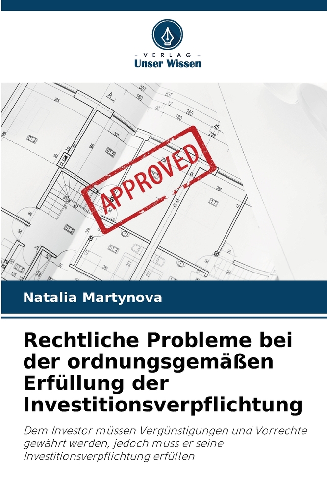 Rechtliche Probleme bei der ordnungsgemäßen Erfüllung der Investitionsverpflichtung cover