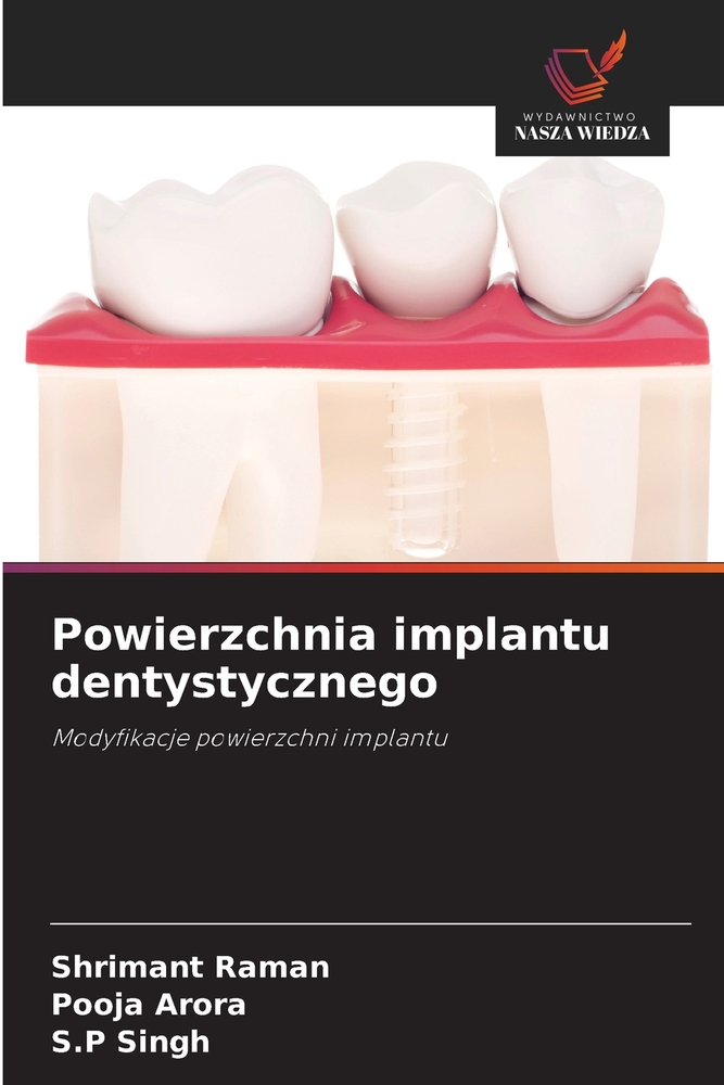 Powierzchnia implantu dentystycznego cover