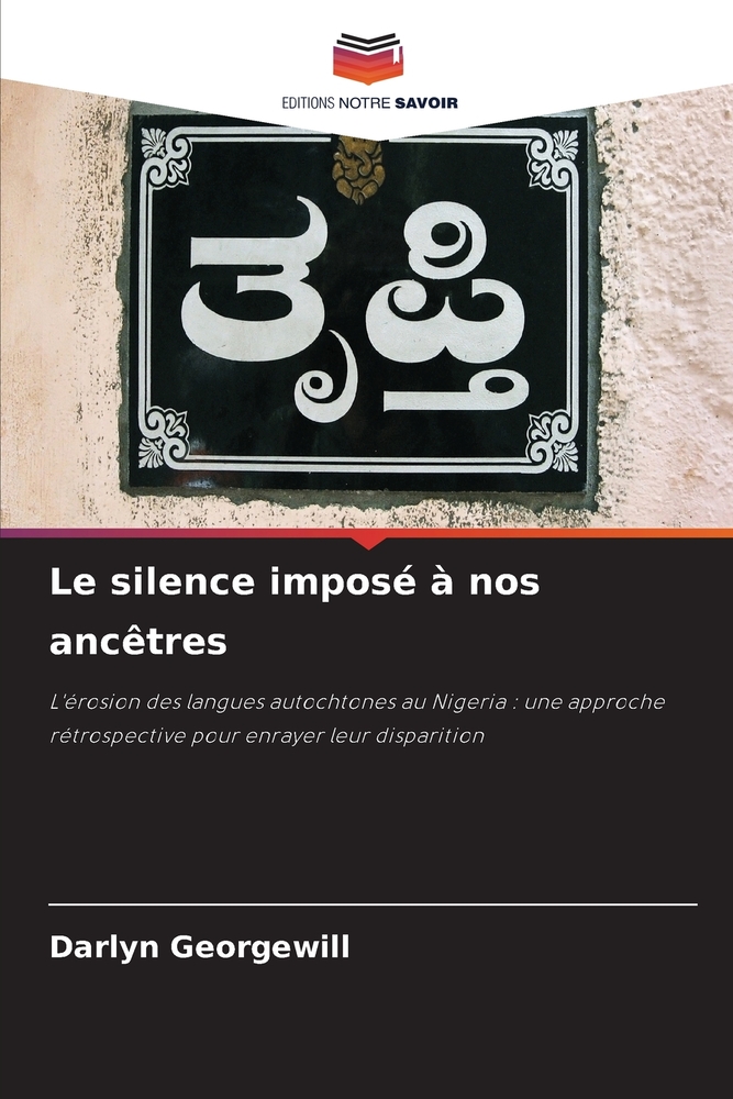Le silence imposé à nos ancêtres cover