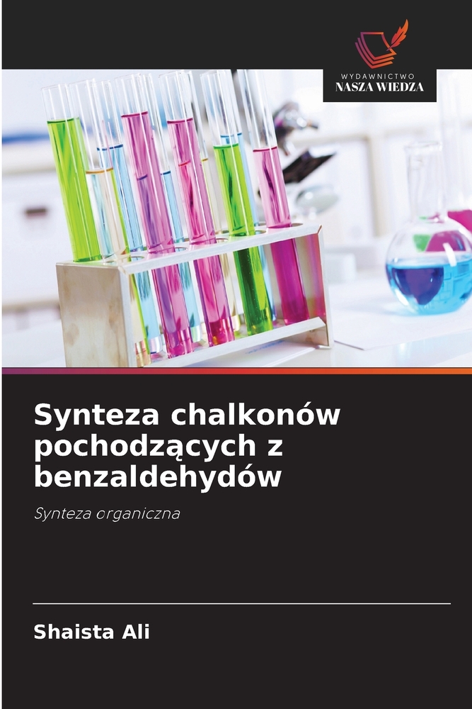 Synteza chalkonów pochodzących z benzaldehydów cover