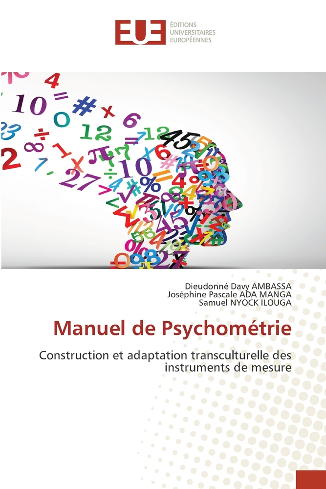 Manuel de Psychométrie cover