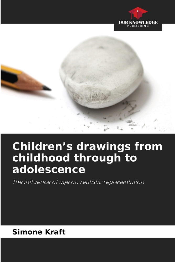 Children's drawings from childhood through to adolescence cover