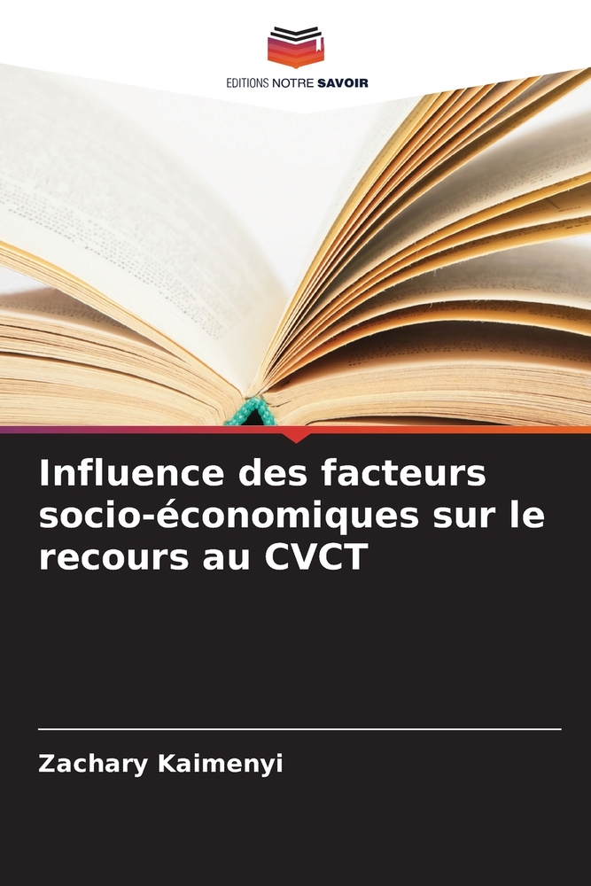 Influence des facteurs socio-économiques sur le recours au CVCT cover