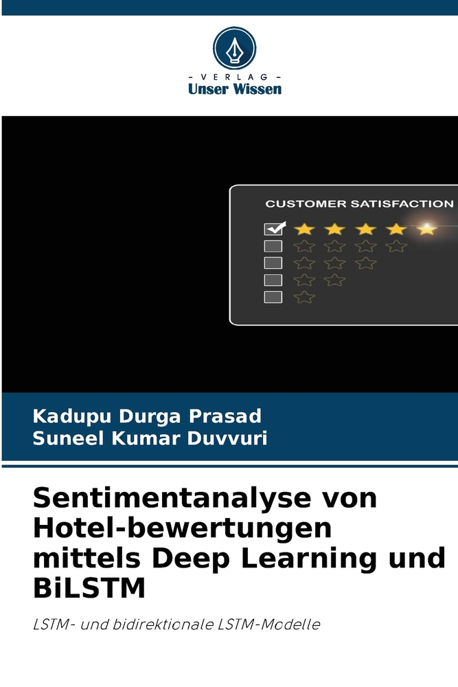 Sentimentanalyse von Hotel-bewertungen mittels Deep Learning und BiLSTM cover