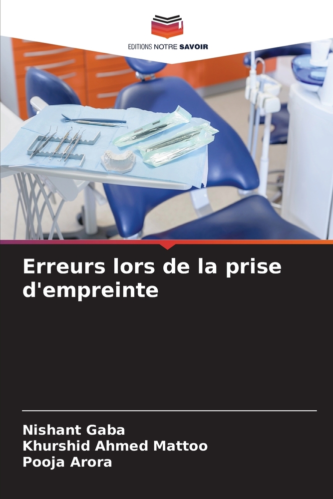 Erreurs lors de la prise d'empreinte cover