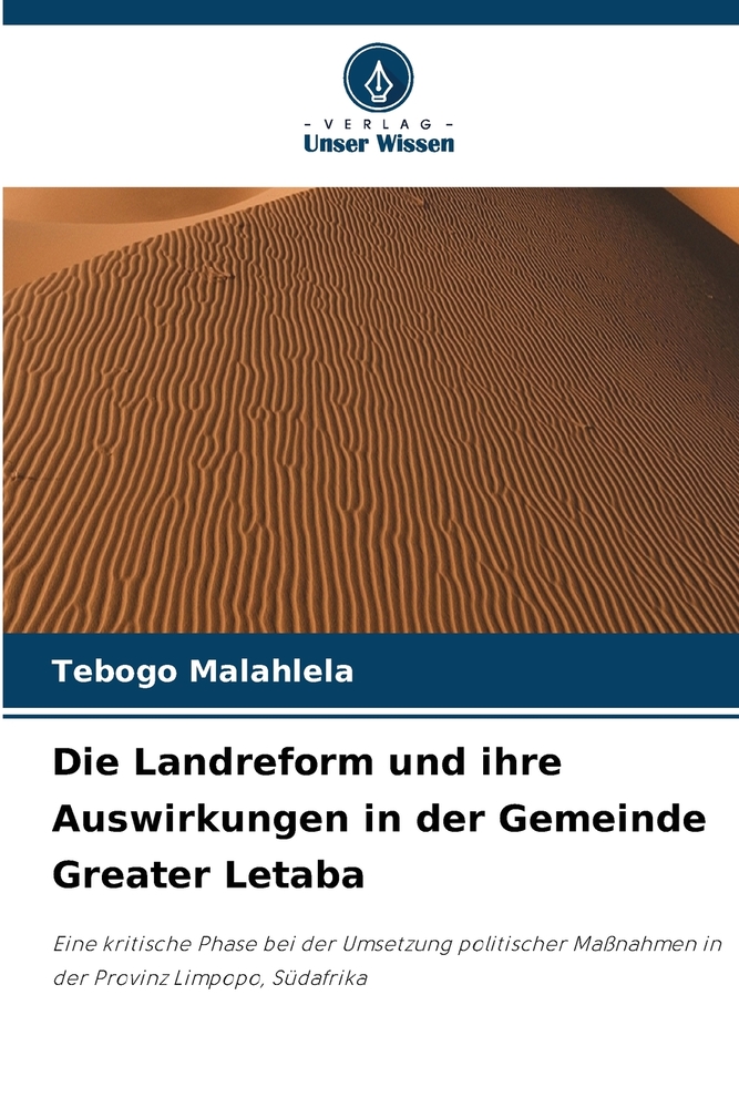 Die Landreform und ihre Auswirkungen in der Gemeinde Greater Letaba cover