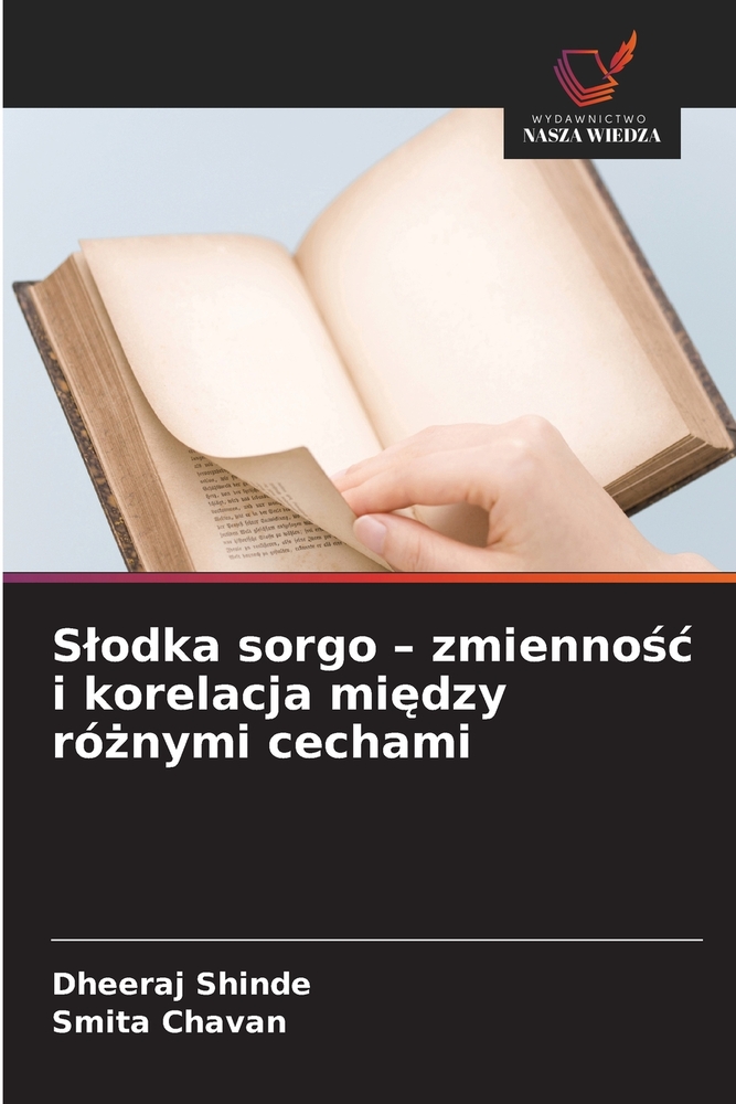 Slodka sorgo - zmiennośc i korelacja między różnymi cechami cover