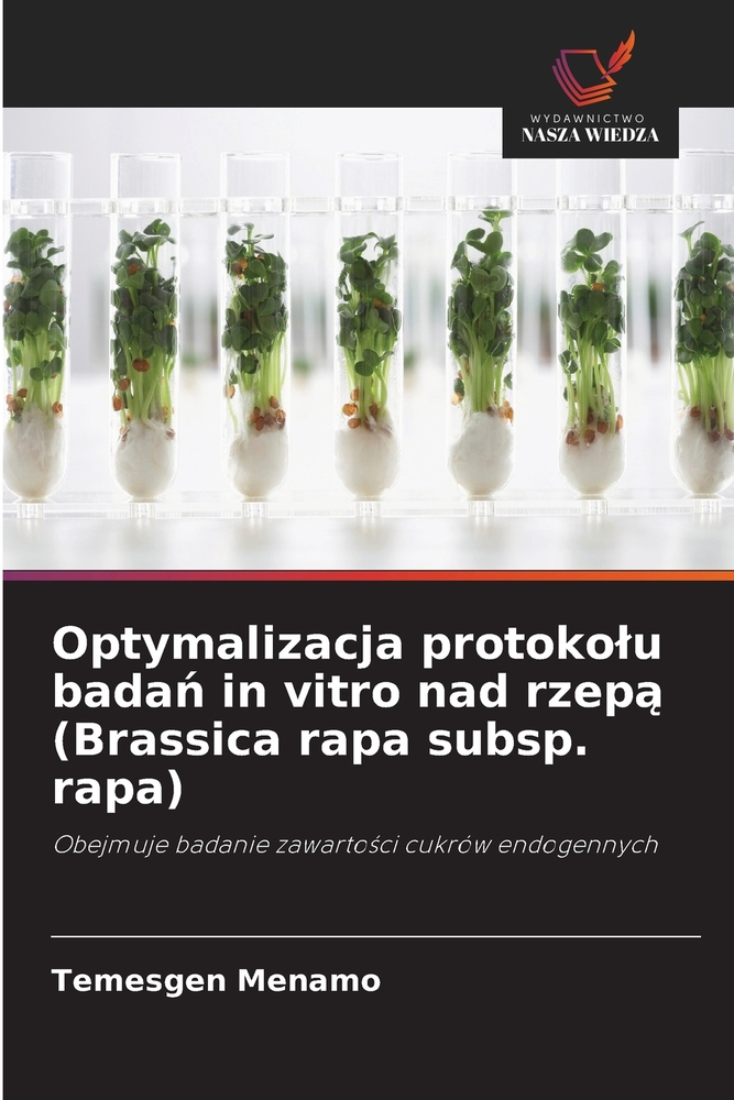 Optymalizacja protokolu badań in vitro nad rzepą (Brassica rapa subsp. rapa) cover
