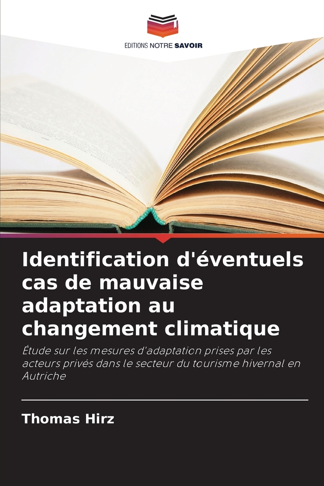 Identification d'éventuels cas de mauvaise adaptation au changement climatique cover