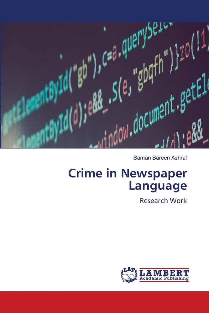 Crime in Newspaper Language cover