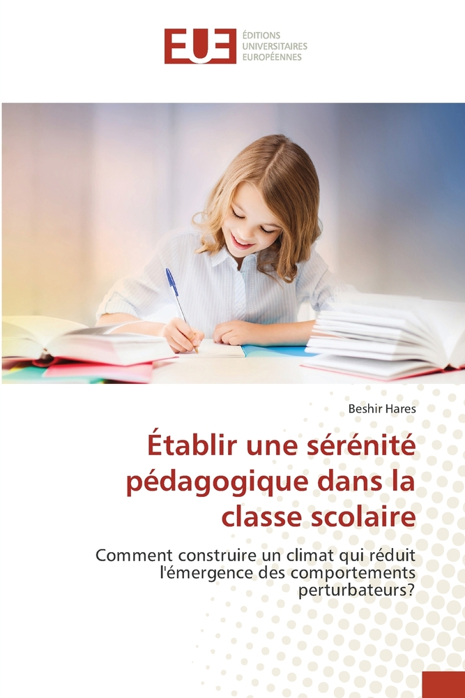 Établir une sérénité pédagogique dans la classe scolaire cover