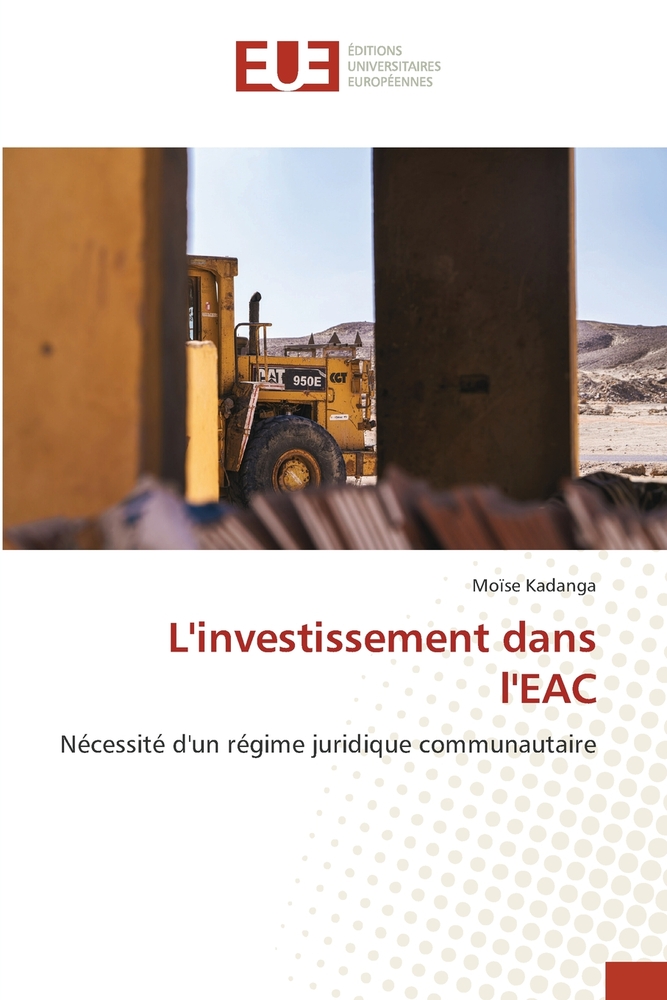 L'investissement dans l'EAC cover