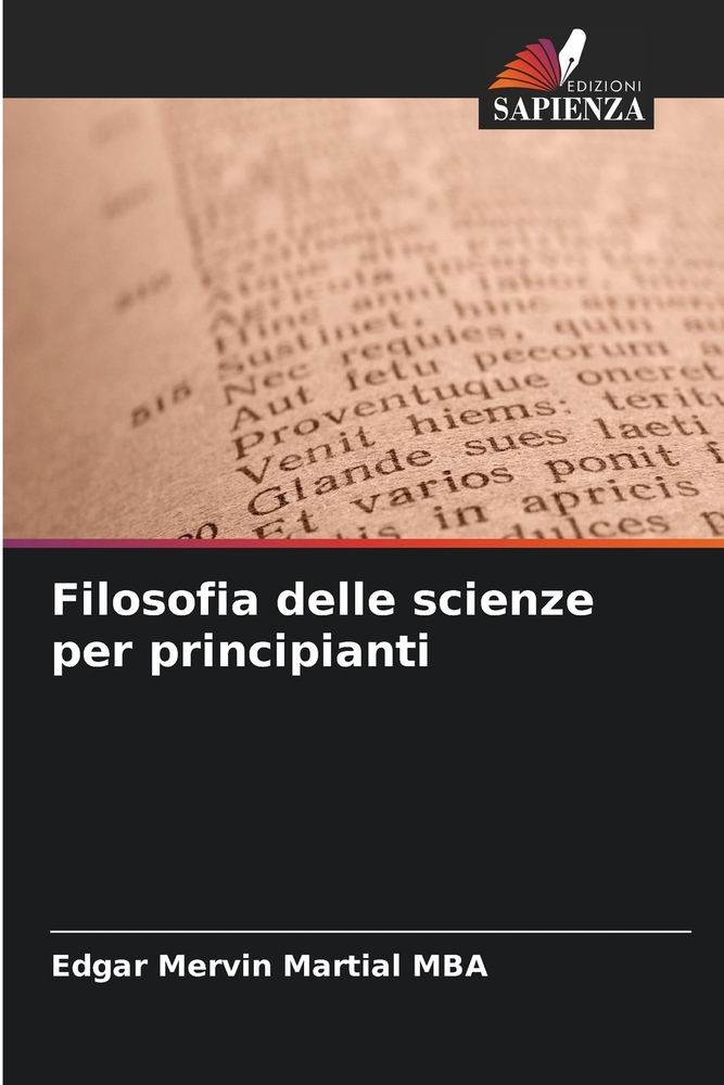 Filosofia delle scienze per principianti cover