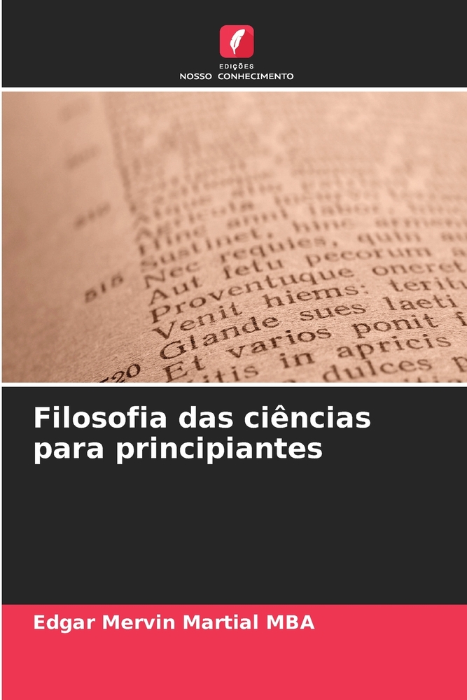 Filosofia das ciências para principiantes cover