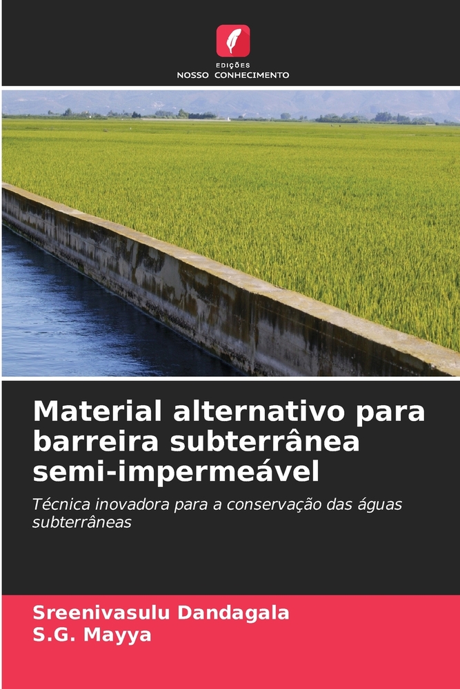 Material alternativo para barreira subterrânea semi-impermeável cover