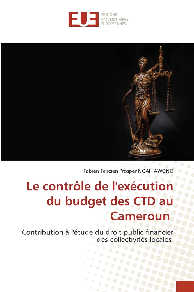 Le contrôle de l'exécution du budget des CTD au Cameroun cover
