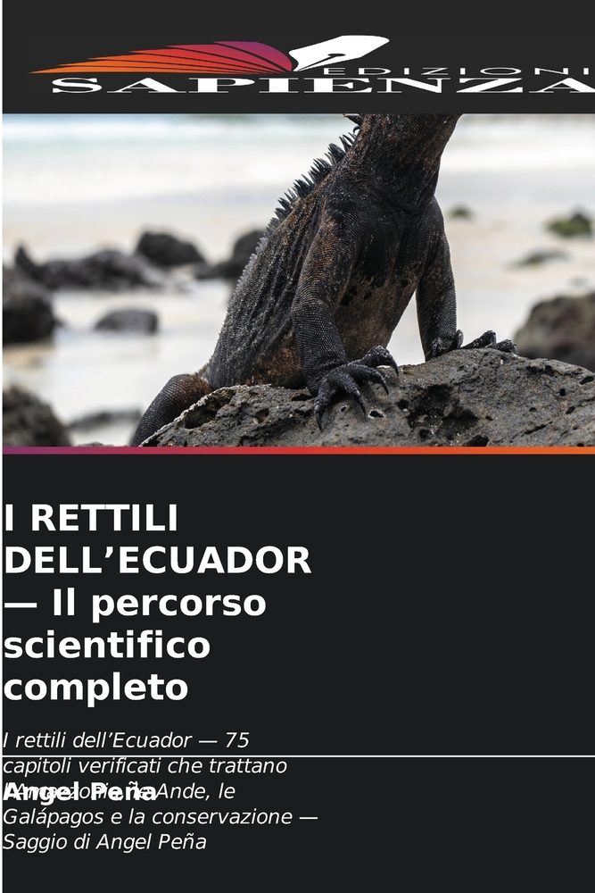 I RETTILI DELL'ECUADOR - Il percorso scientifico completo cover