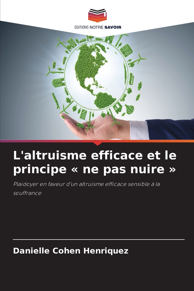 L'altruisme efficace et le principe ne pas nuire cover