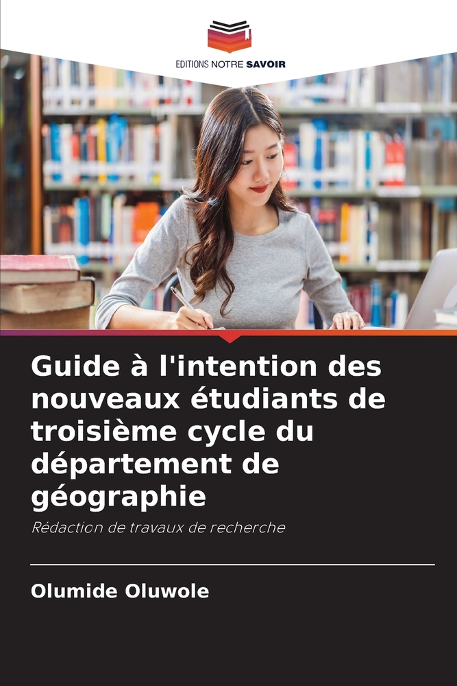 Guide à l'intention des nouveaux étudiants de troisième cycle du département de géographie cover