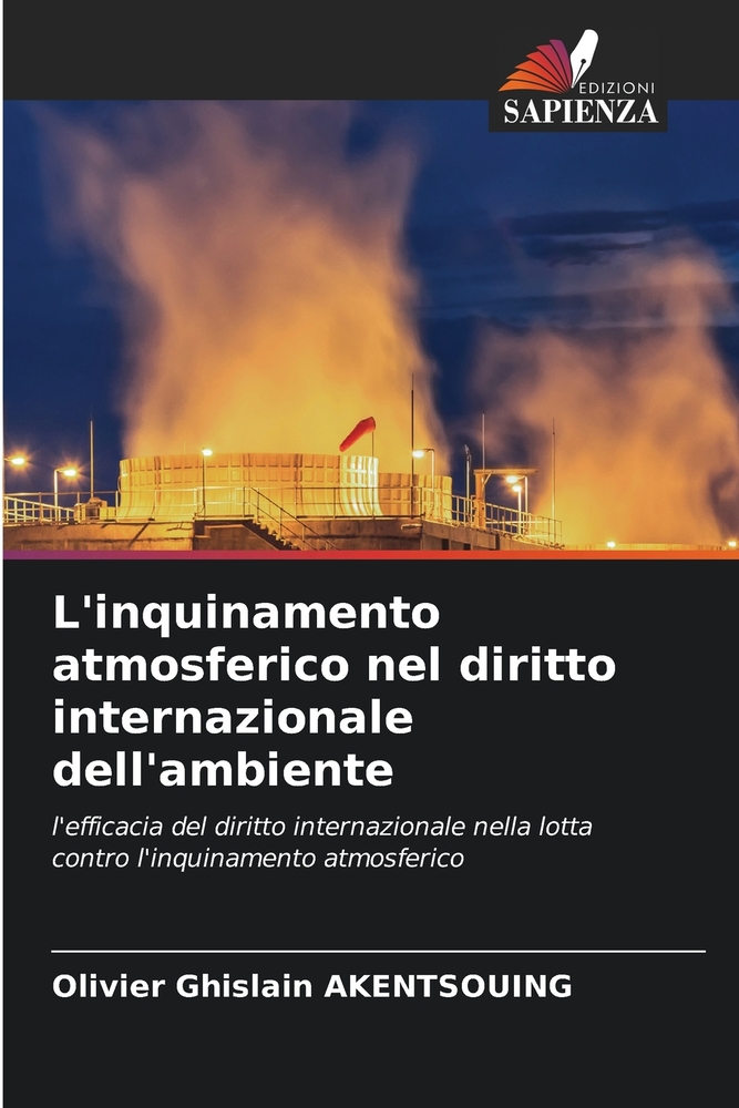 L'inquinamento atmosferico nel diritto internazionale dell'ambiente cover