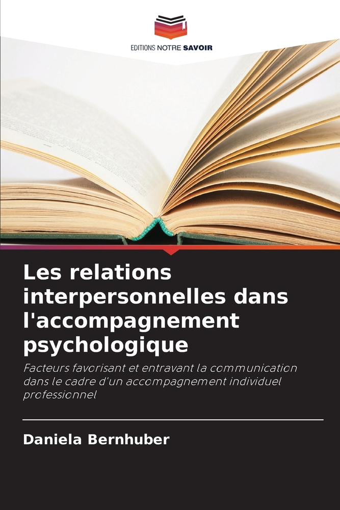 Les relations interpersonnelles dans l'accompagnement psychologique cover