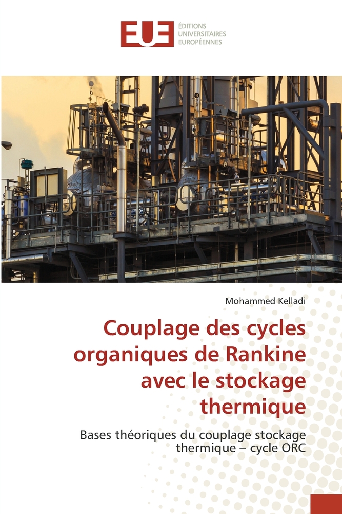 Couplage des cycles organiques de Rankine avec le stockage thermique cover