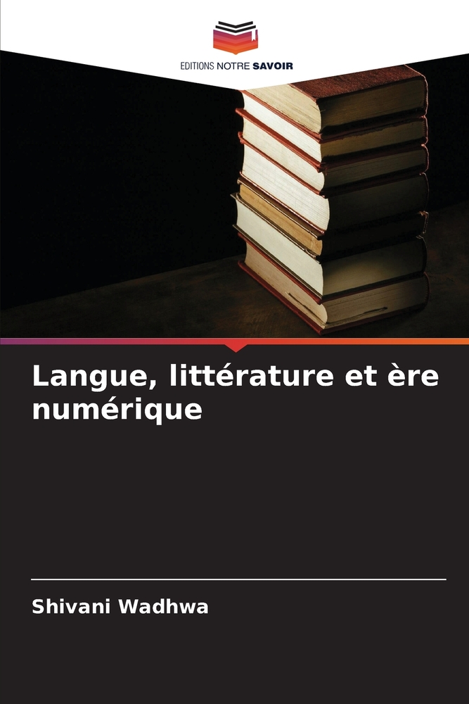 Langue, littérature et ère numérique cover