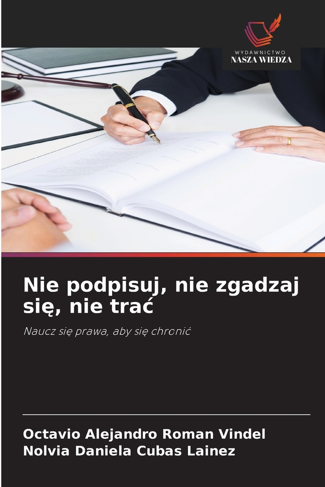 Nie podpisuj, nie zgadzaj się, nie trac cover