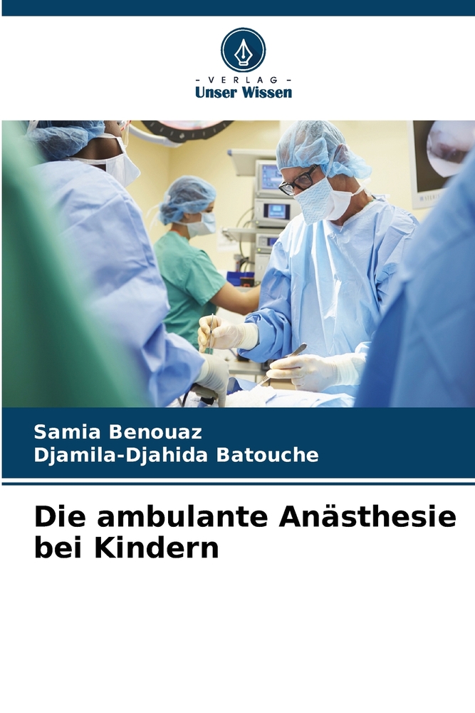Die ambulante Anästhesie bei Kindern cover