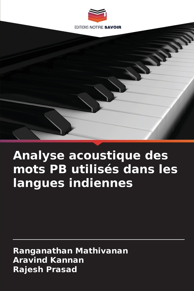 Analyse acoustique des mots PB utilisés dans les langues indiennes cover