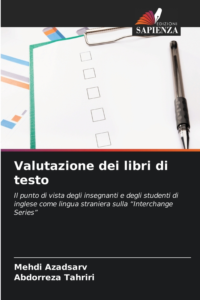 Valutazione dei libri di testo cover