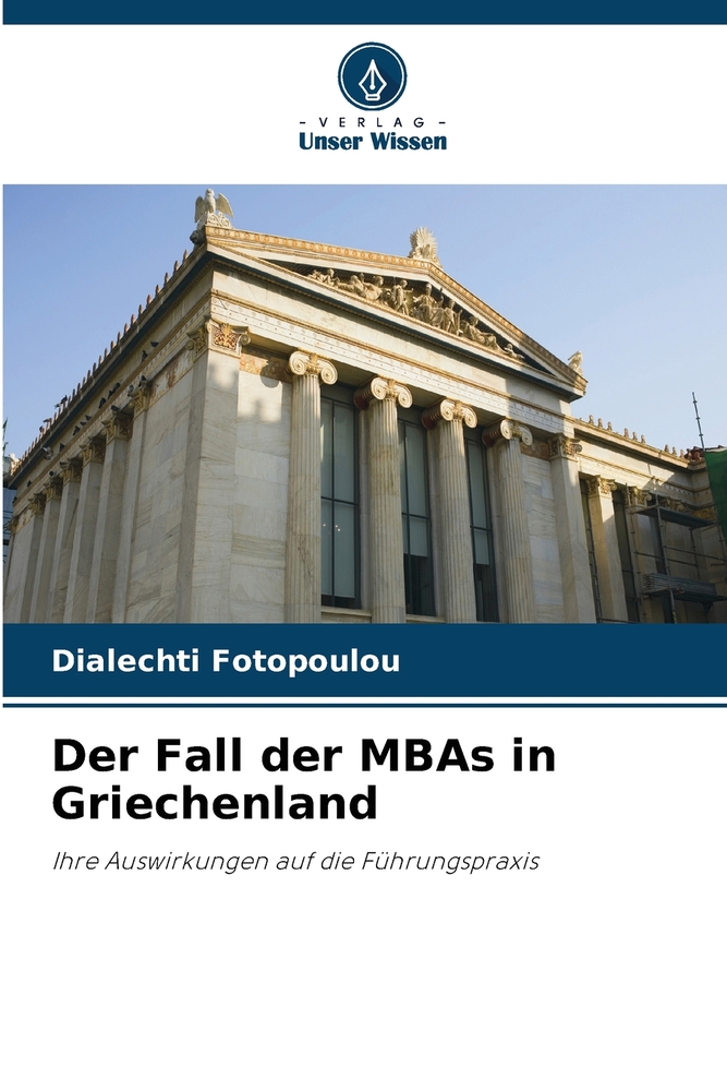 Der Fall der MBAs in Griechenland cover