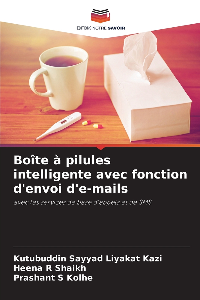 Boîte à pilules intelligente avec fonction d'envoi d'e-mails cover