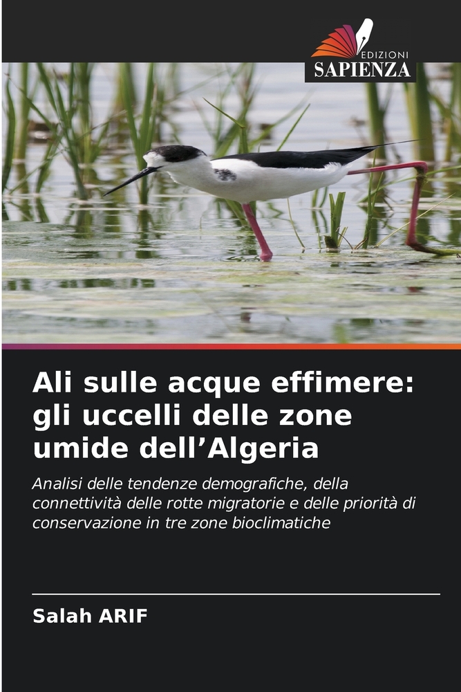 Ali sulle acque effimere: gli uccelli delle zone umide dell'Algeria cover